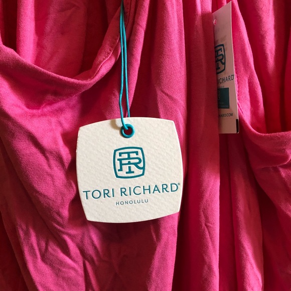 Tori Richards Sundress Cover Up Size Large - Picture 3 of 4